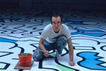 Keith Haring: „Dinge, die ich gerne in eine große blaue Handtasche täte ….“